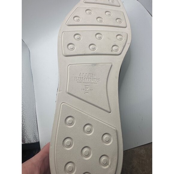 Allen Edmonds Strand Suede Oxford Shoes Gray Size 11 E Mens Dress Casual Leather - Picture 11 of 12